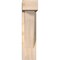 Ekena Millwork Traditional Block Smooth Bracket w/ Offset Brace, Douglas Fir, 5 1/2"W x 14"D x 22"H BKT0604X14X22TRA05SDF - alternate 2